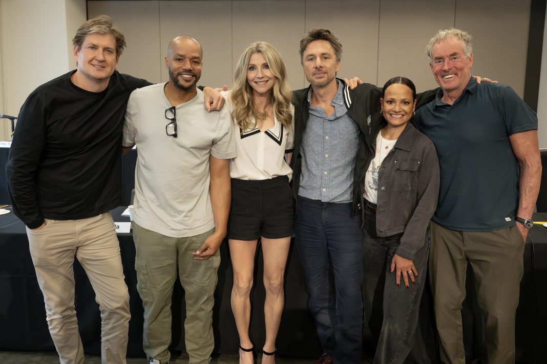 BILL LAWRENCE, DONALD FAISON, SARAH CHALKE, ZACH BRAFF, JUDY REYES, JOHN C. MCGINLEY