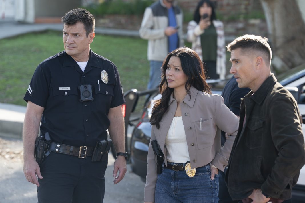 NATHAN FILLION, MELISSA O’NEIL, ERIC WINTER